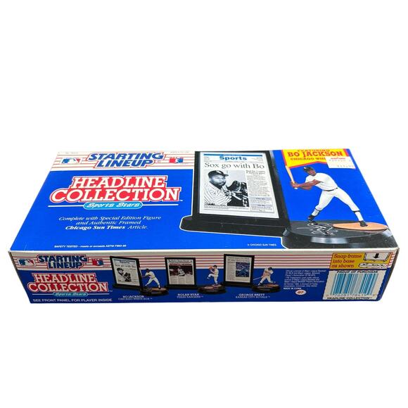 Bo Jackson Chicago White Sox Starting Lineup Headline Collection - Vintage NIB - Picture 4 of 8